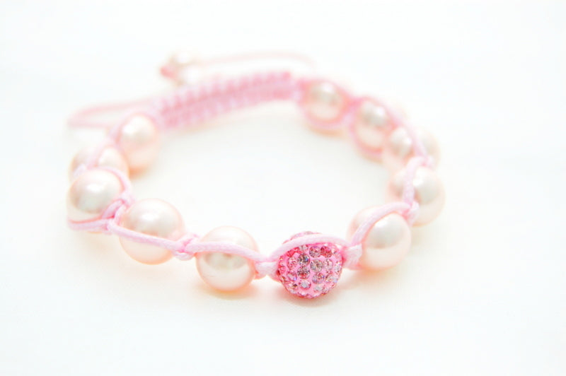 Pink Shamballa Bracelet